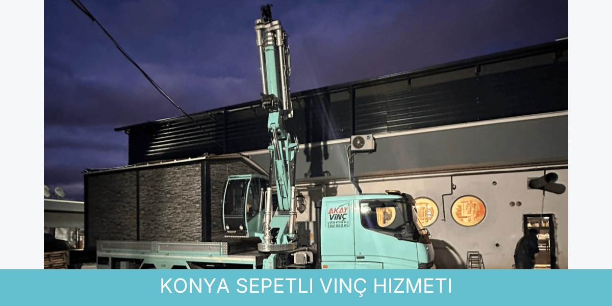 Sepetli Vinç Hizmeti