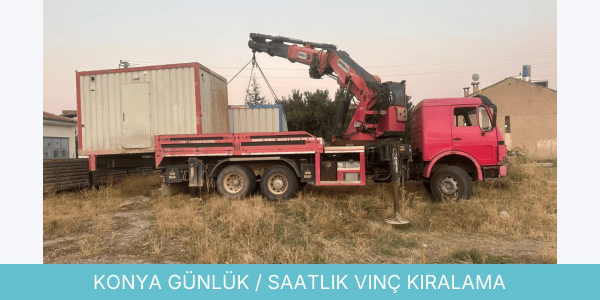 Günlük / Saatlik Vinç Kiralama