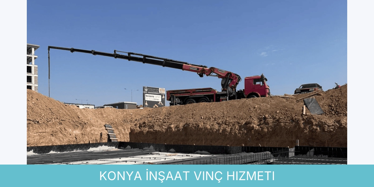 İnşaat Vinç Hizmeti